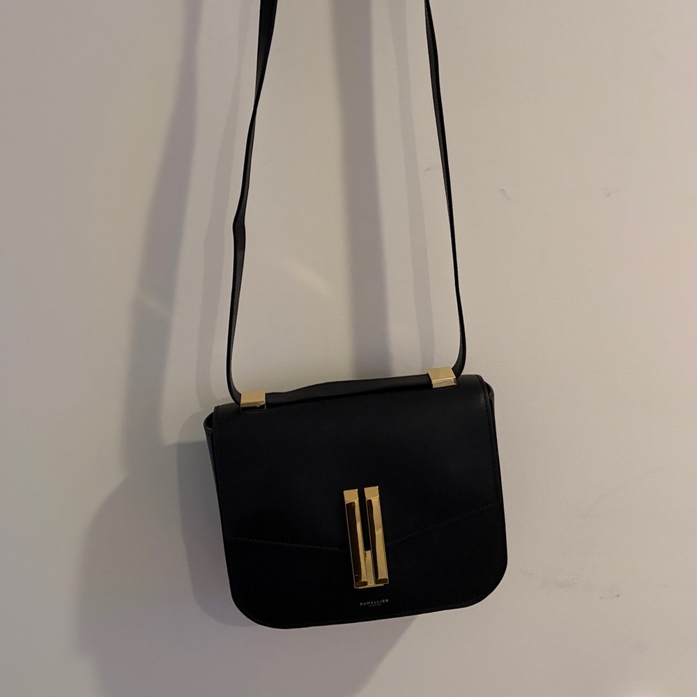 DeMellier | The Vancouver in Black Smooth (Crossbody Bag)